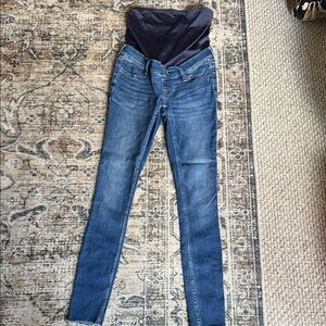 Abercrombie & Fitch Women's Maternity Blue Jean Leggings